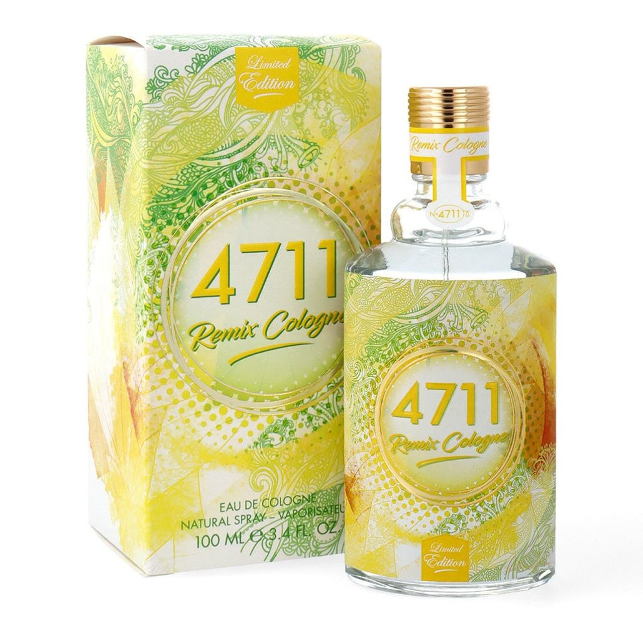 Mäurer & Wirtz 4711 Remix Lemon Cologne Eau De Cologne 100ml Spray