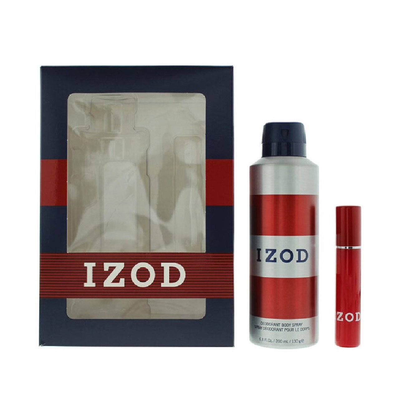 Izod Red Gift Set 15ml EDT + 200ml Body Spray