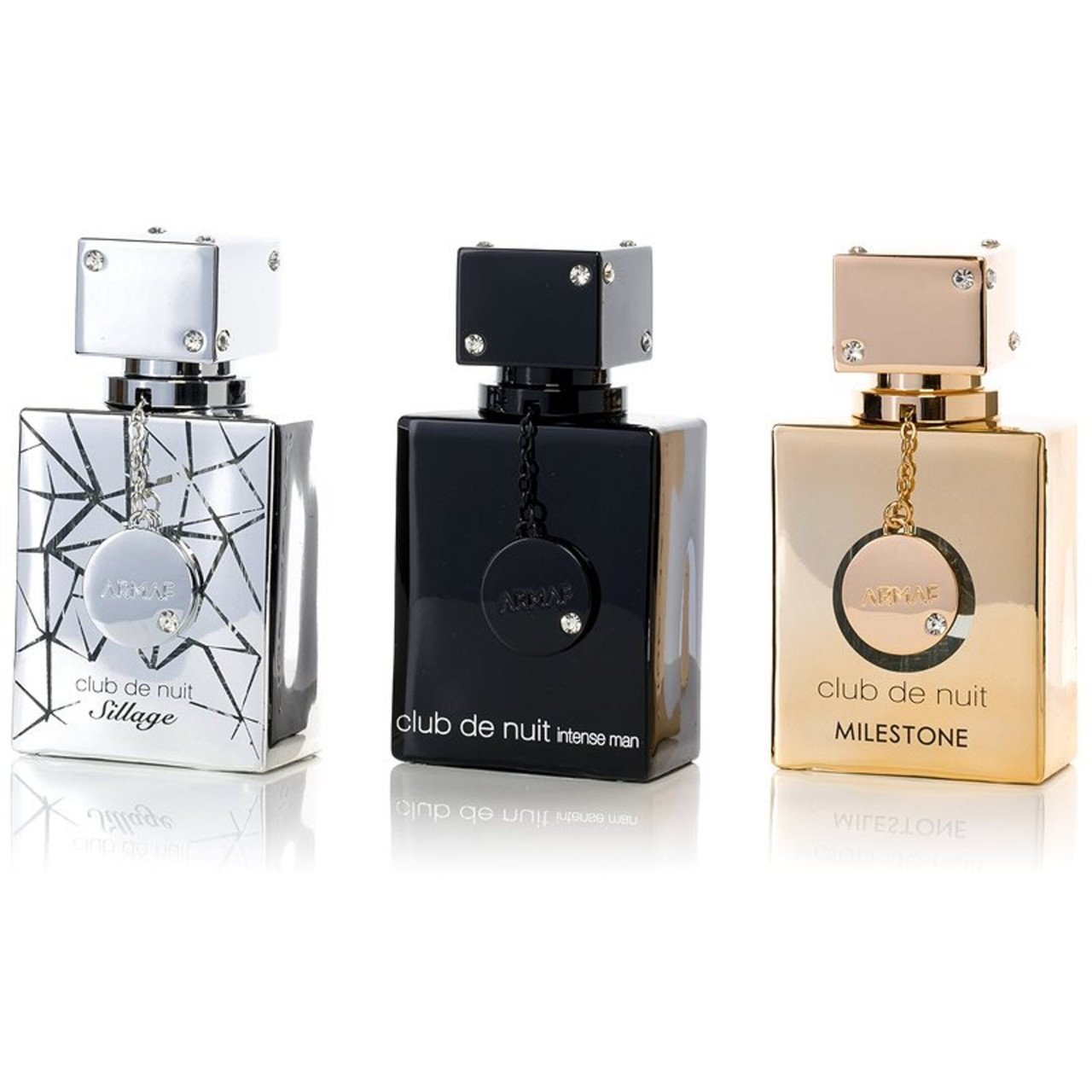 Armaf Club de Nuit A Collectors Pride for Men Gift Set 30ml Club de Nuit Intense EDP + 30ml Club de Nuit Milestone EDP + 30ml Club de Nuit Sillage EDP