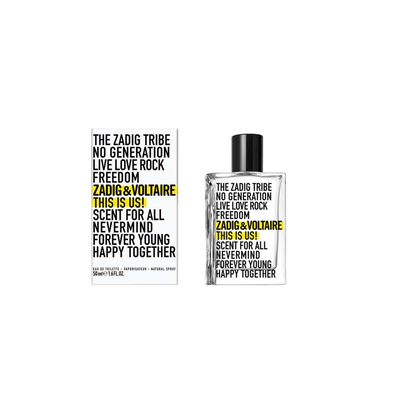 Zadig & Voltaire This Is Us! Eau de Toilette 50ml Spray