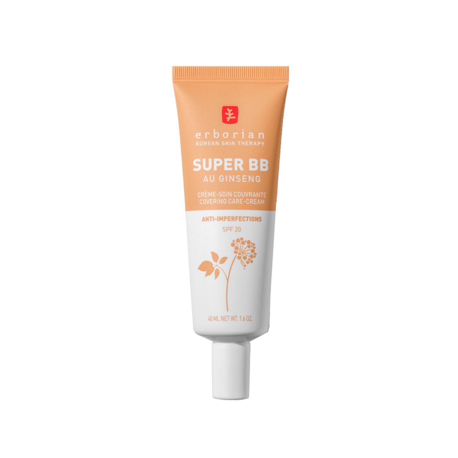 Erborian Super BB Au Ginseng Covering Care-Cream SPF20 40ml - Dore