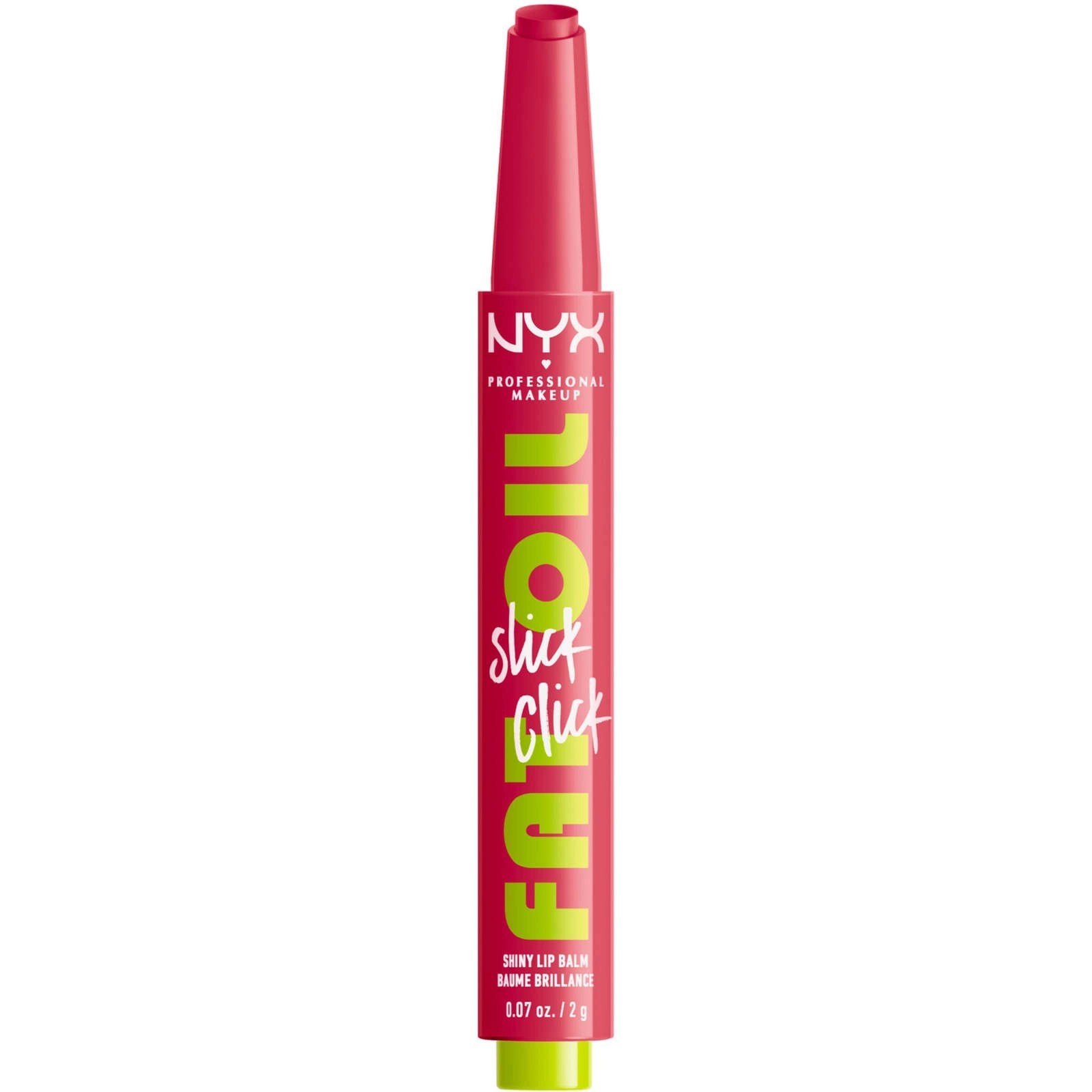 NYX Fat Oil Slick Click Shiny Lip Balm 2g - Link In My Bio