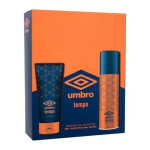 Umbro Velocita Gift Set 150ml Body Spray + 150ml Body Wash