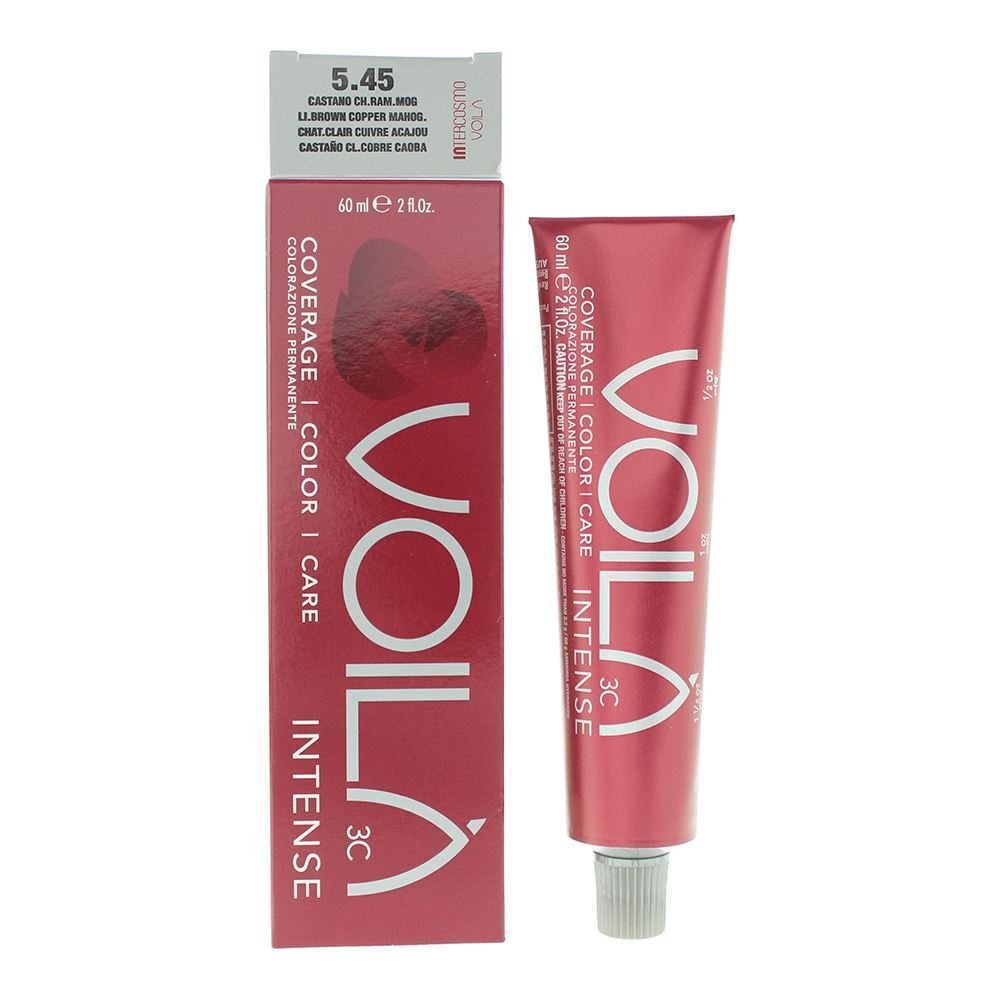 Intercosmo Voilà 3C Intense 60ml - 5.45 Light Brown Copper Mahogany