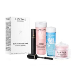 Lancôme Beauty Must-Haves Gift Set 50ml Tonique Confort + 30ml Bi-Facil Eye Make-up Remover + 15ml Hydra Zen Cream SPF15 + 2ml Hypnose Mascara - Black
