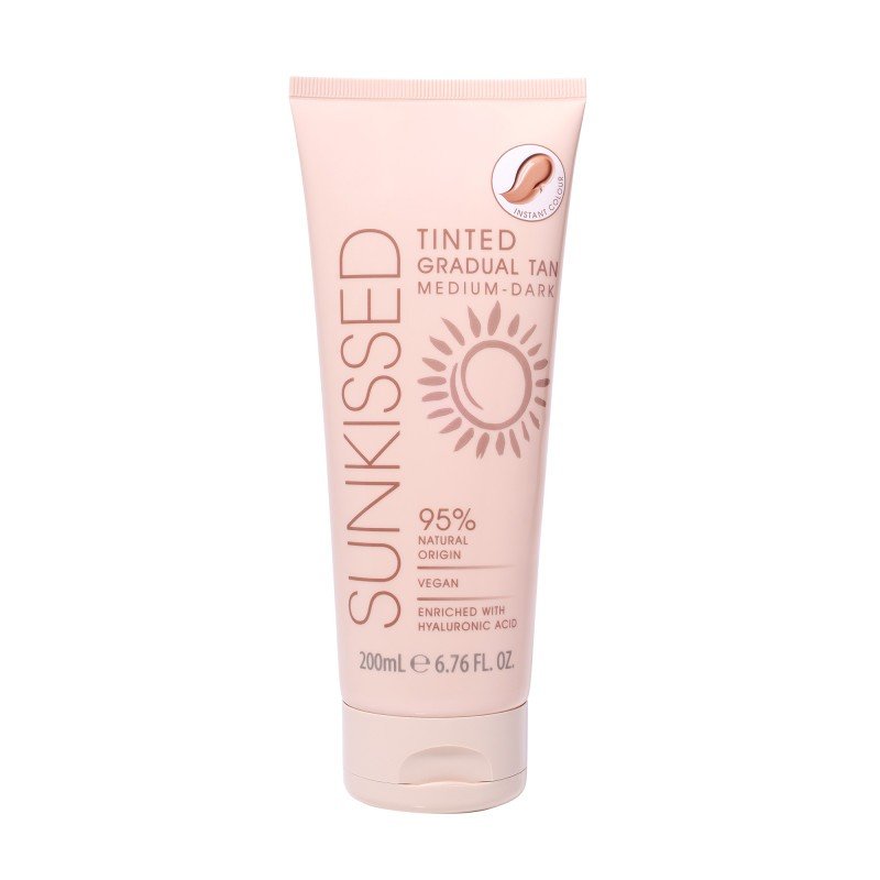 Sunkissed 95 Percent Tinted Gradual Tan 200ml - Medium-Dark