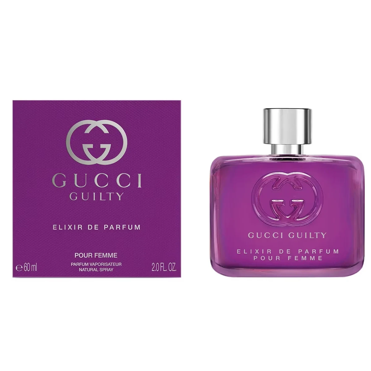 Gucci Guilty Elixir de Parfum pour Femme Eau de Parfum 60ml Spray