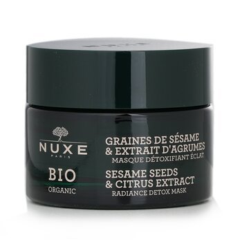 Nuxe Bio Organic Sesame Seeds & Citrus Extract Radiance Detox Mask 50ml