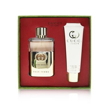 Gucci Guilty Pour Femme Gift Set 50ml EDP + 50ml Body Lotion - Christmas Edition