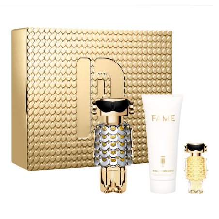Paco Rabanne Fame Gift Set 80ml EDP + 100ml Body Lotion + 4ml EDP