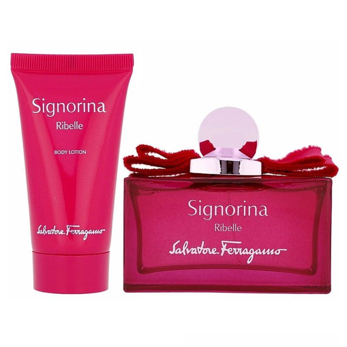Salvatore Ferragamo Signorina Ribelle Gift Set 30ml EDP + 50ml Body Lotion