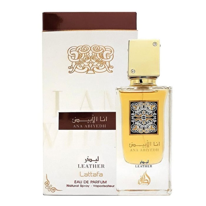 Lattafa Perfumes Ana Abiyedh Leather Eau de Parfum 60ml Spray