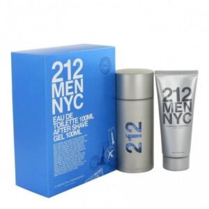 Carolina Herrera 212 Men Gift Set 100ml EDT + 100ml Aftershave Gel