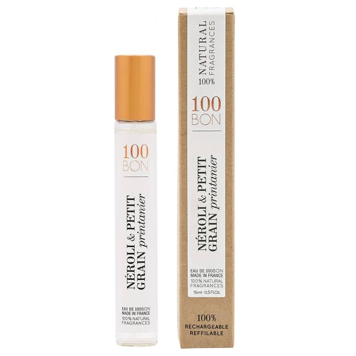100BOn Néroli & Petit Grain Printanier Eau de Toilette 15ml Spray