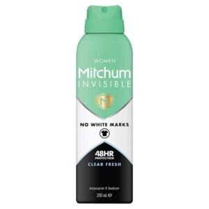 Mitchum Women Invisible 48HR Clear Fresh Antiperspirant & Deodorant Spray 200ml