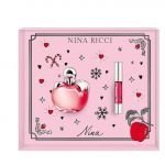 Nina Ricci Nina Gift Set 50ml EDT + 2.5g Its Lipstick - Iconic Pink