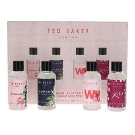 Ted Baker Icons Gift Set 15ml EDT Woman Original + 15ml EDT Woman Limited Edition + 15ml EDT W For Her + 15ml EDT X20 For Her