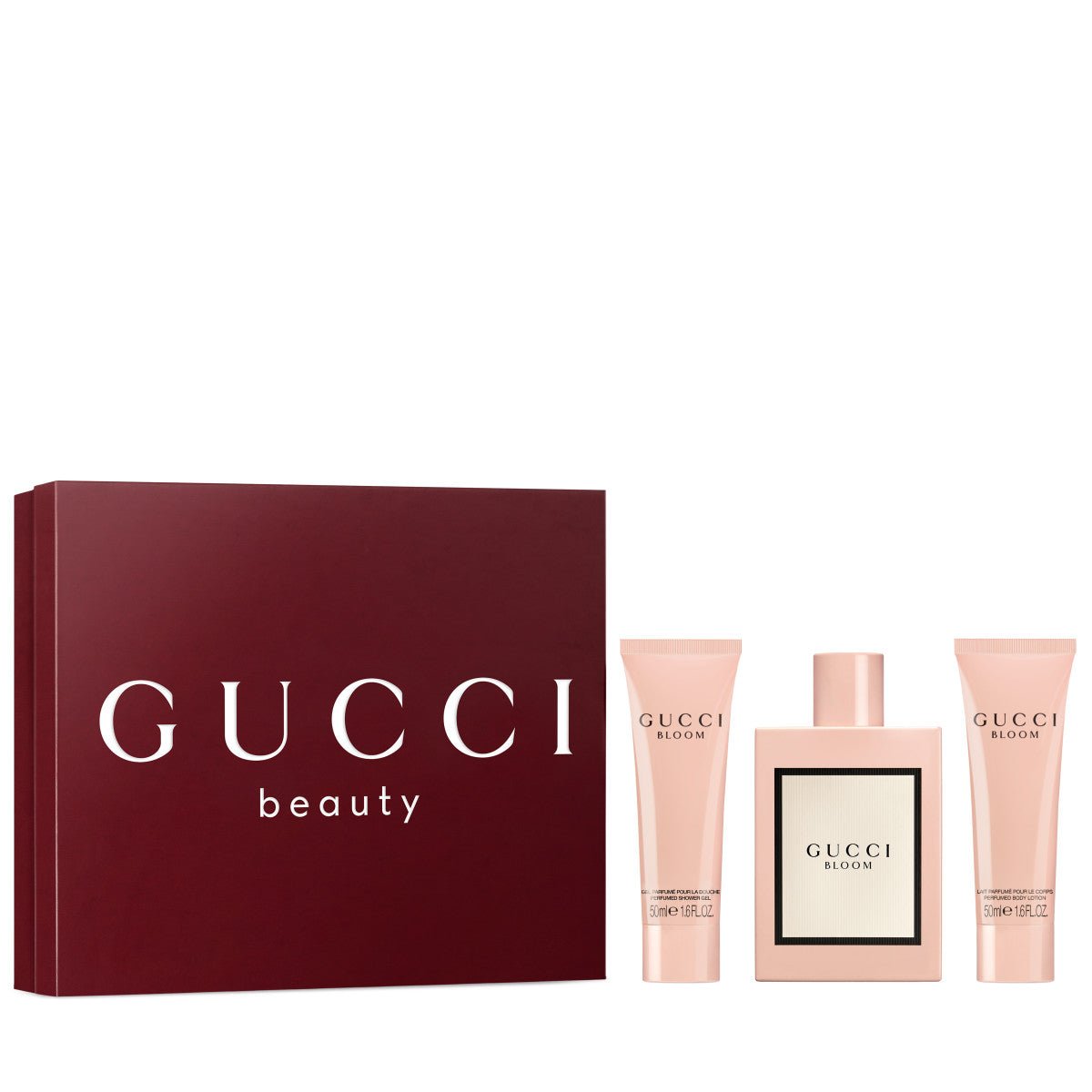Gucci Bloom Gift Set 100ml EDP + 50ml Body Lotion + 50ml Shower Gel