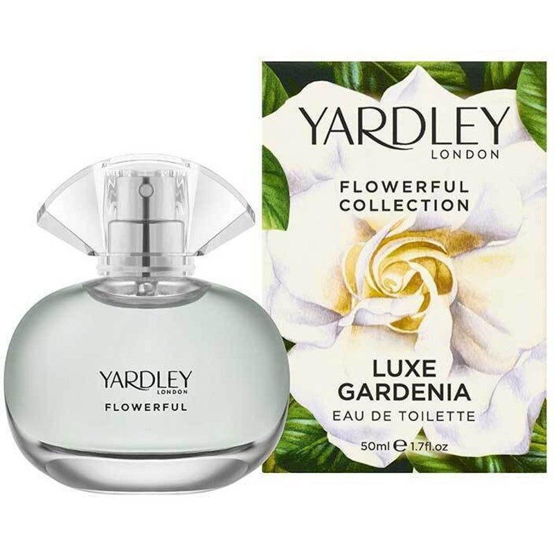 Yardley Luxe Gardenia Eau de Toilette 50ml Spray