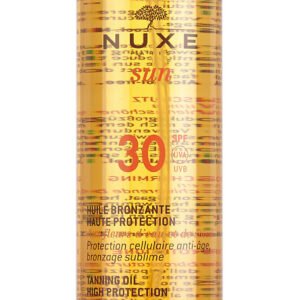 Nuxe Sun Huile Bronzante Haute Protection Tanning Oil High Protection SPF30 150ml
