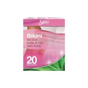 Silkia Aloe Vera Bikini Wax Strips 20 Pieces