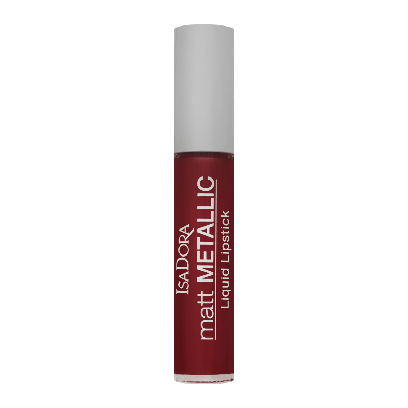 Isadora Matt Metallic Liquid Lipstick 7ml - 83 Burgundy