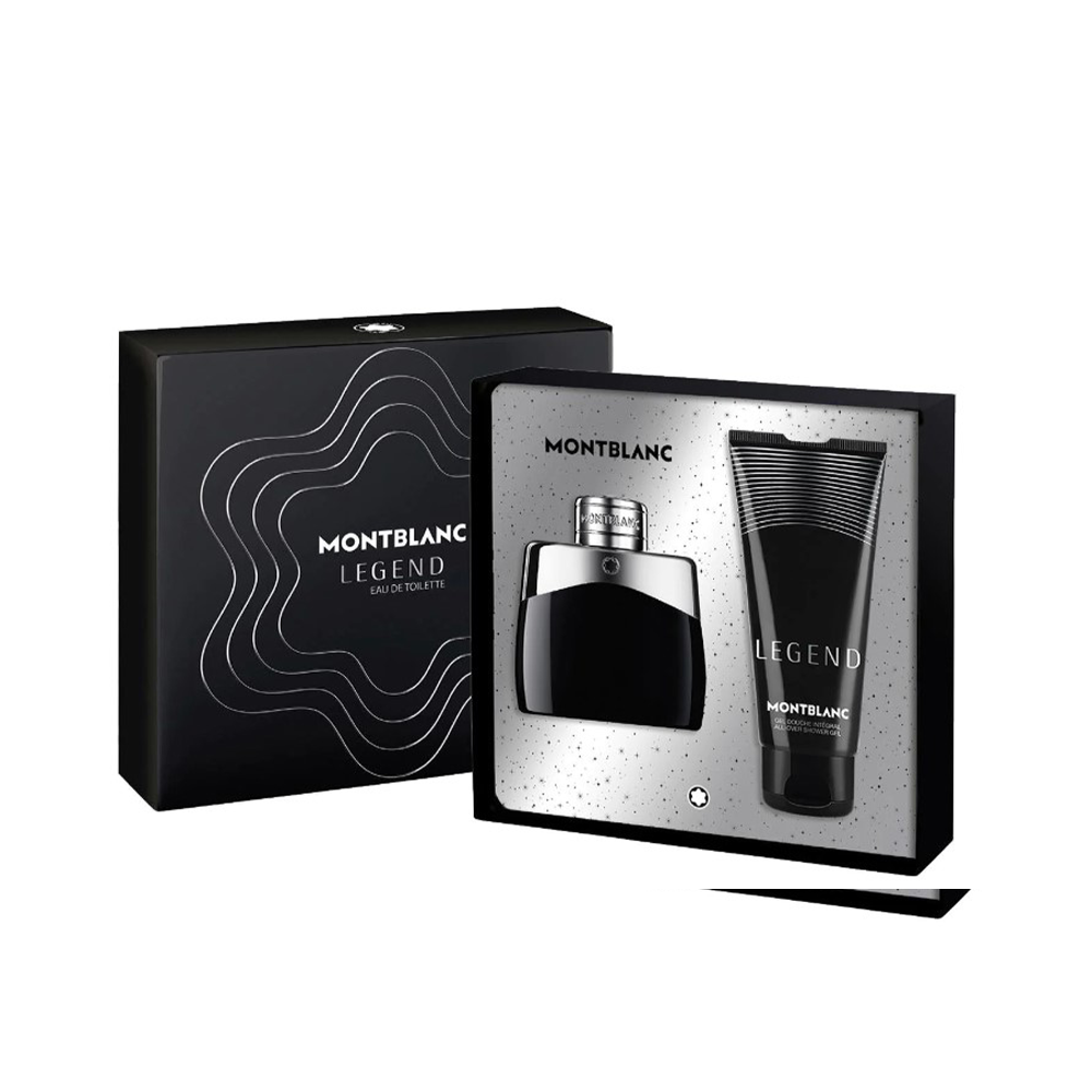 Mont Blanc Legend Gift Set 100ml EDT + 100ml Shower Gel + 7.5ml EDT
