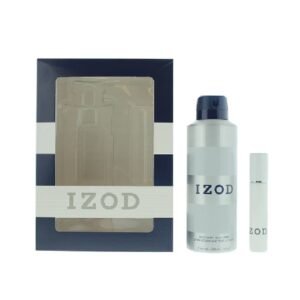 Izod White Gift Set 15ml EDT + 200ml Body Spray