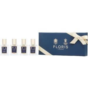 Floris Gift Set 15ml Night Scented Jasmine EDT + 15ml Bouquet De La Reine EDT + 15ml White Rose EDT + 15ml Chypress EDT