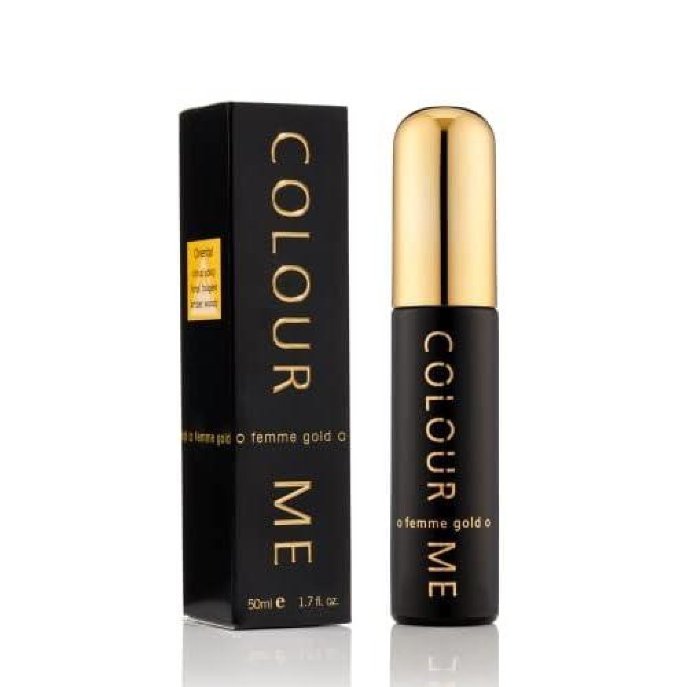 Milton Lloyd Colour Me Gold Femme Eau de Toilette 50ml Spray