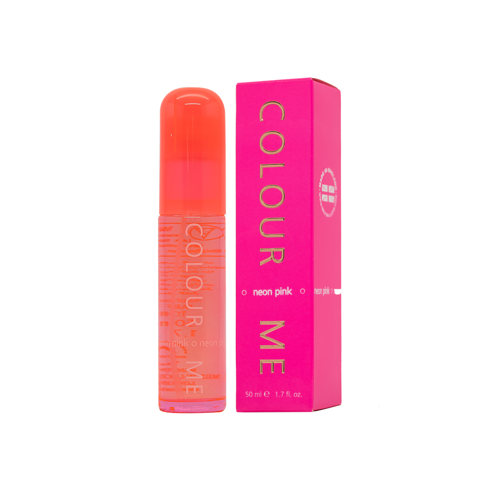 Milton Lloyd Colour Me Neon Pink Eau de Parfum 50ml Spray