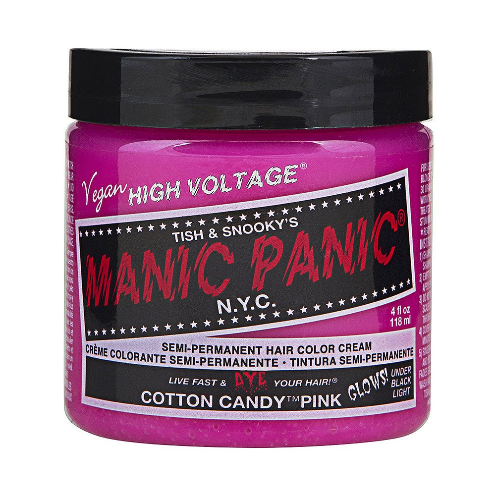 Manic Panic High Voltage Classic Semi-Permanent Hair Colour 118ml - Cotton Candy Pink