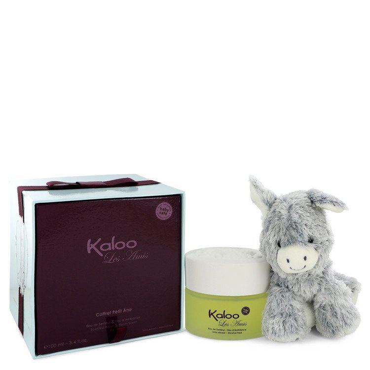 Kaloo Les Amis Gift Set 100ml Scented Water + Donkey Plush Toy
