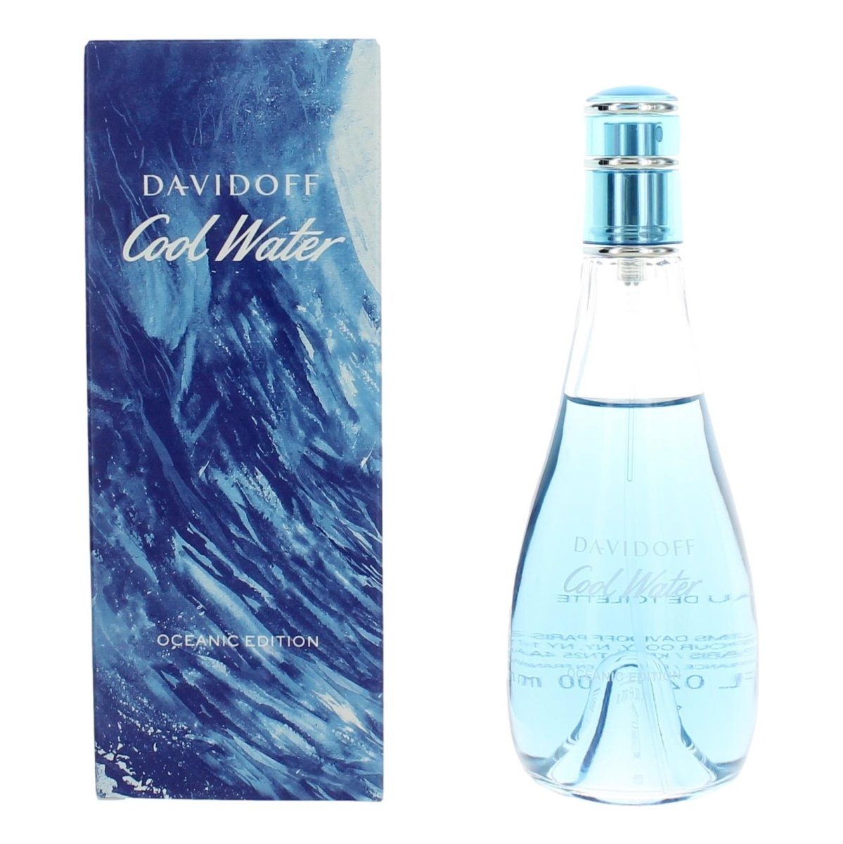 Davidoff Cool Water Woman Eau de Toilette 100ml Spray - Oceanic Edition
