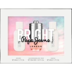 Pepe Jeans Bright Gift Set 30ml EDP + 60ml Body Lotion + 60ml Shower Gel
