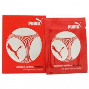 Puma Limited Edition Woman Fragranced Towels 10 x 3ml