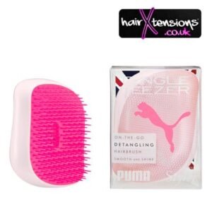 Tangle Teezer X Puma Compact Styler Detangling Hair Brush - Neon Yellow