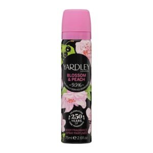 Yardley London Blossom & Peach 75ml Body Spray