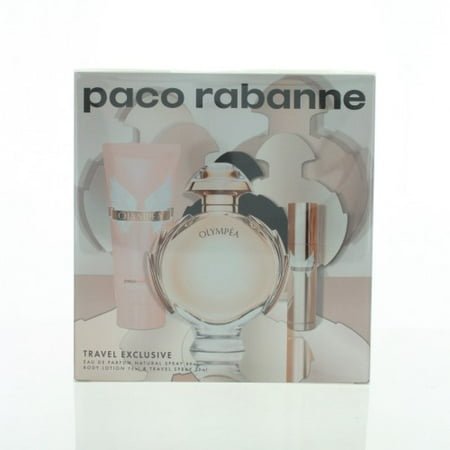 Paco Rabanne Olympea Gift Set 80ml EDP + 100ml Body Lotion + 10ml EDP Travel Spray