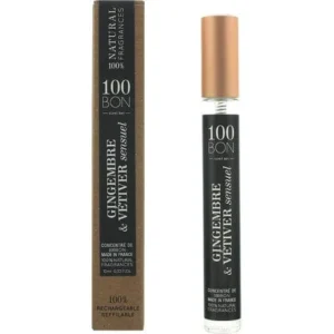 100BON Gingembre & Vétiver Sensuel Eau de Parfum Concentrate 10ml Spray