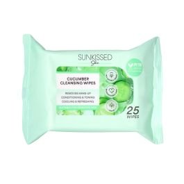 Sunkissed Skin Cucumber Cleansing Wipes - 25 Pieces