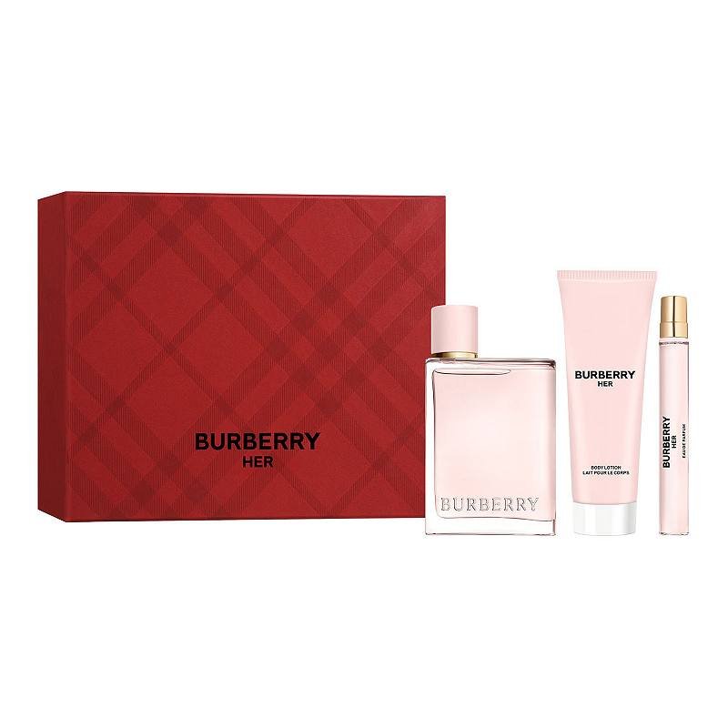Burberry Burberry Her Gift Set 100ml EDP + 75ml Body Lotion + 10ml EDP