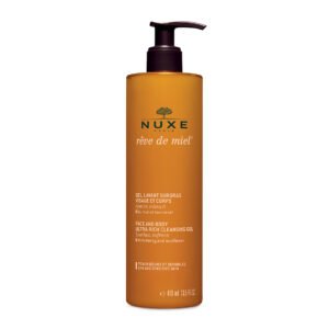 Nuxe Reve de Miel Face and Body Ultra-Rich Cleansing Gel 400ml - Dry/Sensitive Skin