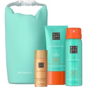 Rituals The Ritual of Karma Sun Trial Set 30ml Body Shimmer Oil + 30ml Face Cream SPF30 + 50ml Milky Spray SPF30