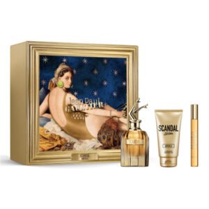 Jean Paul Gaultier Scandal Absolu Giftset - Parfum Spray 80ml + Body Lotion 75ml + Parfum Spray 10ml