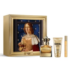 Jean Paul Gaultier Scandal Absolu Pour Homme Giftset Parfum Spray 100ml + Shower Gel 75ml + Parfum Spray 10ml