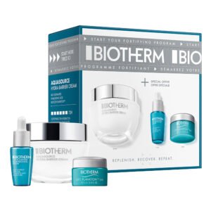 Biotherm Aquasource Hydra Barrier Routine set Hydra Barrier Cream 50ml + Life Plankton Regenerating Moisturising Serum 7ml + Life Plankton Eye cream 5ml