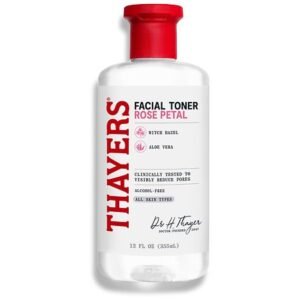 Thayers Witch Hazel Aloe Vera Formula Rose Petal Facial Toner 355ml