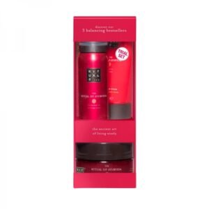 Rituals The Ritual of Ayurveda Gift Set 70ml Body Cream + 125g Body Scrub + 50ml Foaming Shower Gel