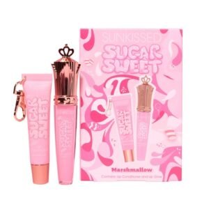 Sunkissed Sugar Sweet Marshmallow Gift Set 16ml Lip Conditioner + 8ml Lip Gloss
